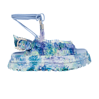 Фото № 1 с приближением к товару «‎Collina Strada x UGG Women's Goldenglow Sandal Blue Floral»