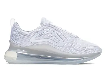 Nike Air Max 720 GS 'Triple White' - 2