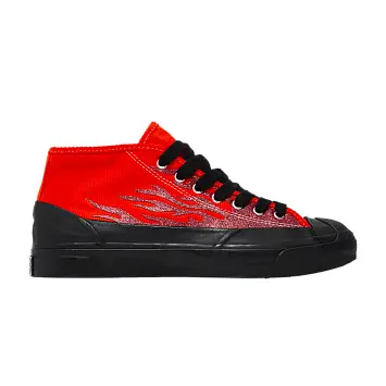 ASAP Nast x Converse Jack Purcell Mid Red Flames - 1