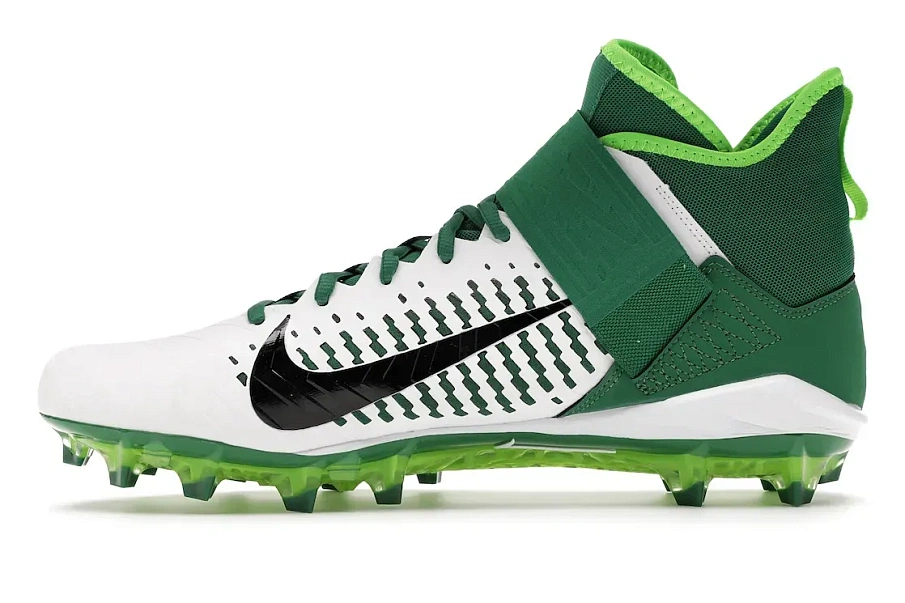 Фото № 3 с приближением к товару «‎Nike Alpha Menace Pro 2 Mid White Pine Green»