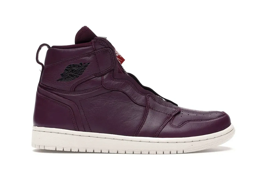 Фото № 1 с приближением к товару «‎Jordan 1 Retro High Zip Bordeaux »