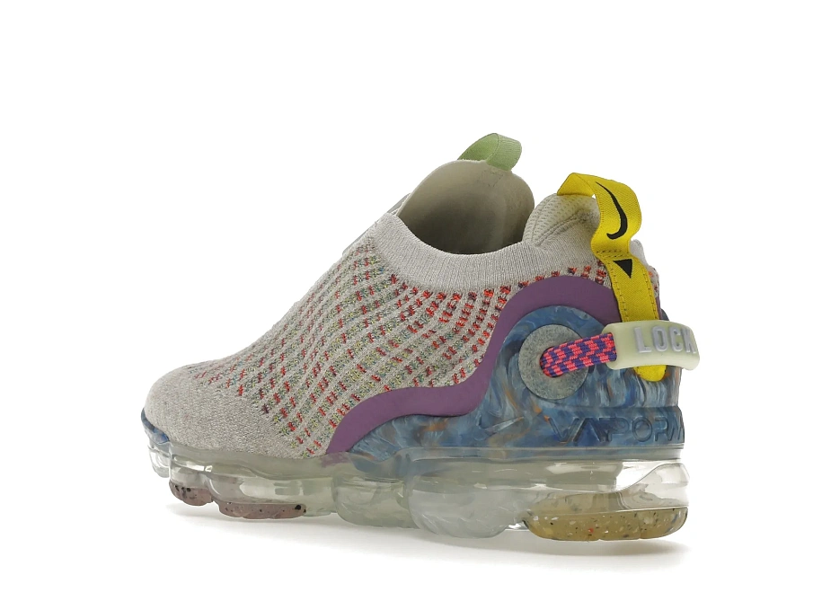 Фото № 4 с приближением к товару «‎Nike Air VaporMax 2020 Pure Platinum Multicolor»