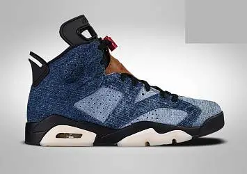 Nike Air Jordan 6 Retro Washed Denim  - 1
