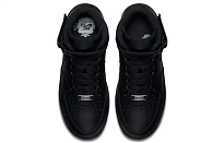 Фото № 3 с приближением к товару «‎Nike Air Force 1 Mid Gs 'Black'»