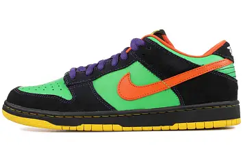 Nike SB Dunk Low Green Spark Hoop Orange - 1