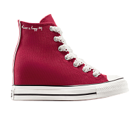 Фото № 1 с приближением к товару «‎Converse Women's Chuck Taylor All Star Wedge Platform High Crochet Laces»