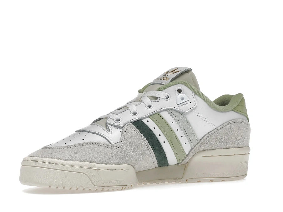 Фото № 3 с приближением к товару «‎adidas Rivalry Low Footwear White Linen Green»