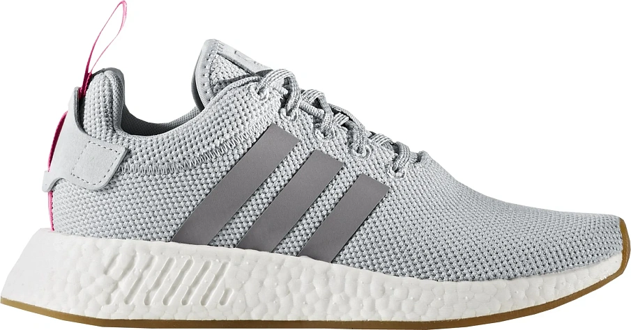 Фото № 1 с приближением к товару «‎adidas NMD R2 Grey Shock Pink »