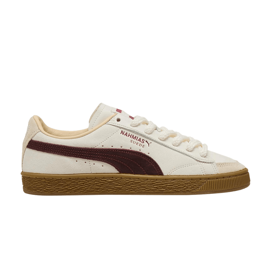 Фото № 1 с приближением к товару «‎Puma NAHMIAS X Suede Vintage Warm White Red»