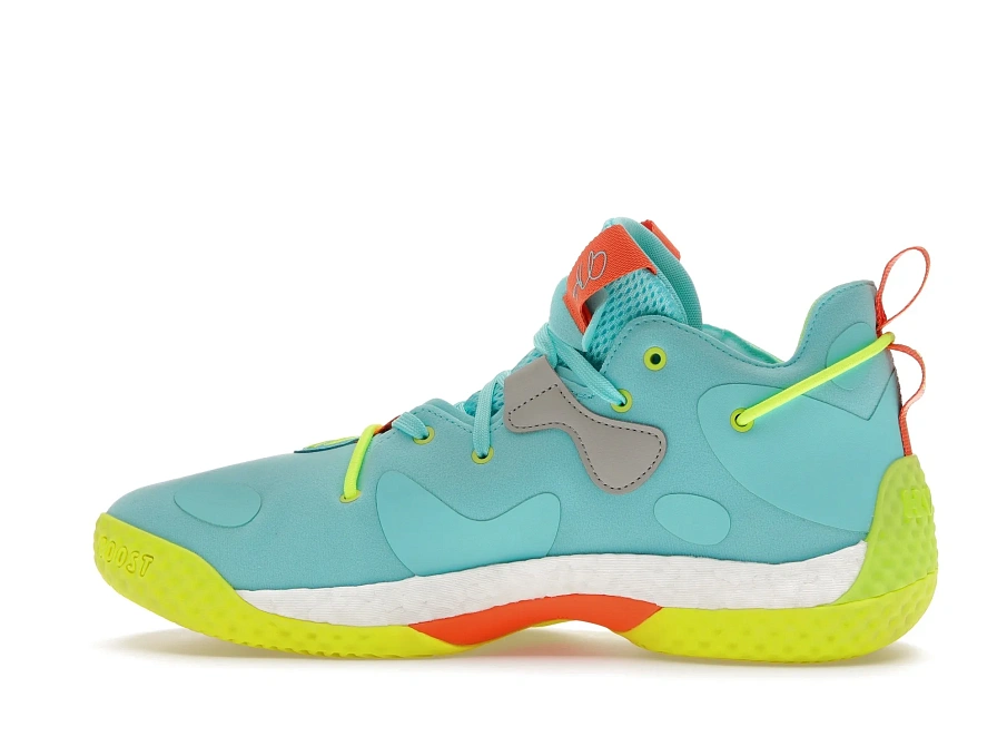 Фото № 5 с приближением к товару «‎adidas Harden Vol. 6 Pulse Aqua Solar Yellow»