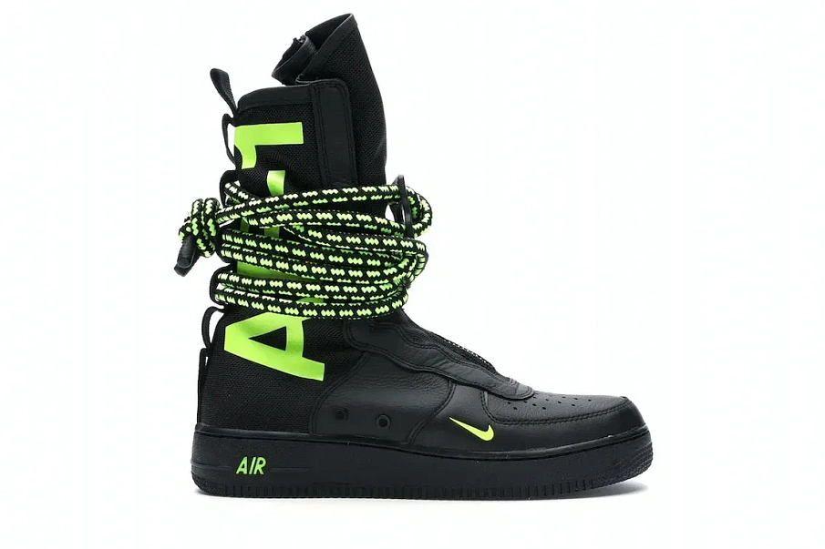 Фото № 1 с приближением к товару «‎Nike SF Air Force 1 High Black Volt»