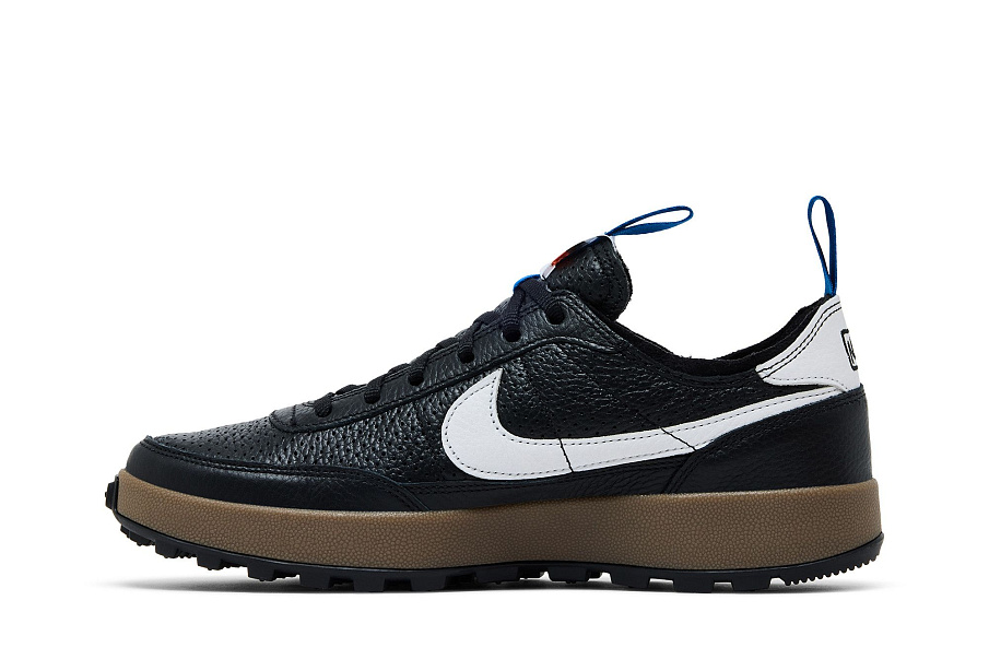 Фото № 4 с приближением к товару «‎Tom Sachs x Nike Women's NikeCraft General Purpose Shoe Black White Team Royal»
