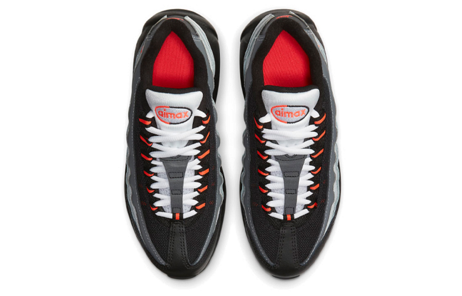 Фото № 4 с приближением к товару «‎Nike Air Max 95 Recraft (GS) BlackGreyRed»