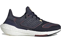 Фото № 1 с приближением к товару «‎adidas Ultra Boost 22 Denim Shadow Navy Vivid Red»