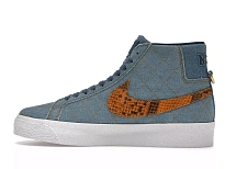 Фото № 6 с приближением к товару «‎Nike SB Blazer Mid QS Supreme Denim»