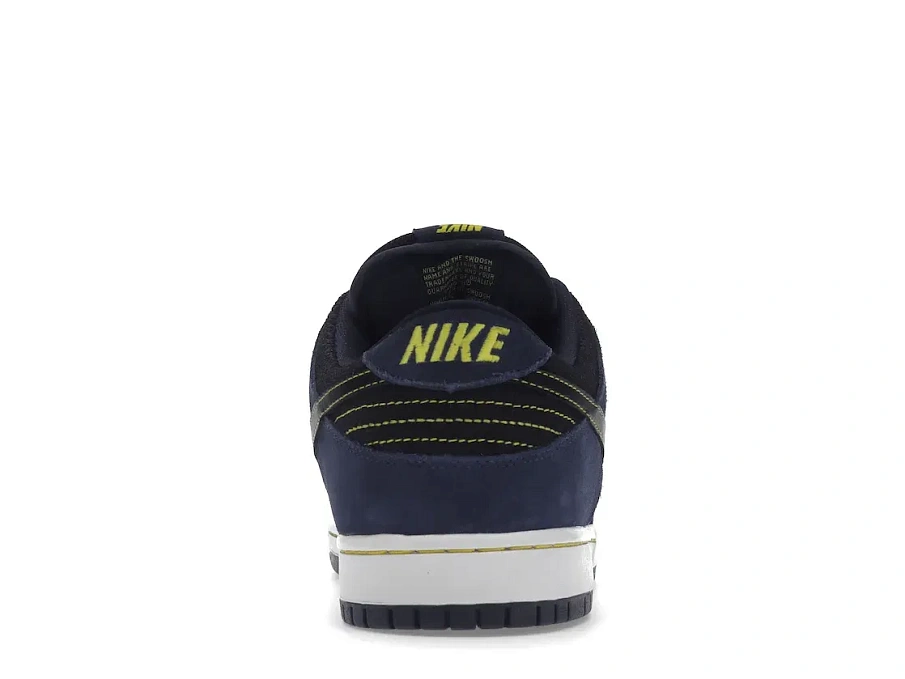 Фото № 4 с приближением к товару «‎Nike SB Dunk Low Midnight Navy Black»