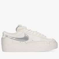 Фото № 1 с приближением к товару «‎Nike Wmns Blazer Low Platform Sneakers WhiteSilver»