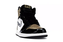 Фото № 6 с приближением к товару «‎Jordan 1 Retro High NRG Patent Gold Toe»