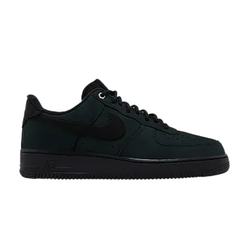 Nike Air Force 1 Low Triple Black Nubuck
