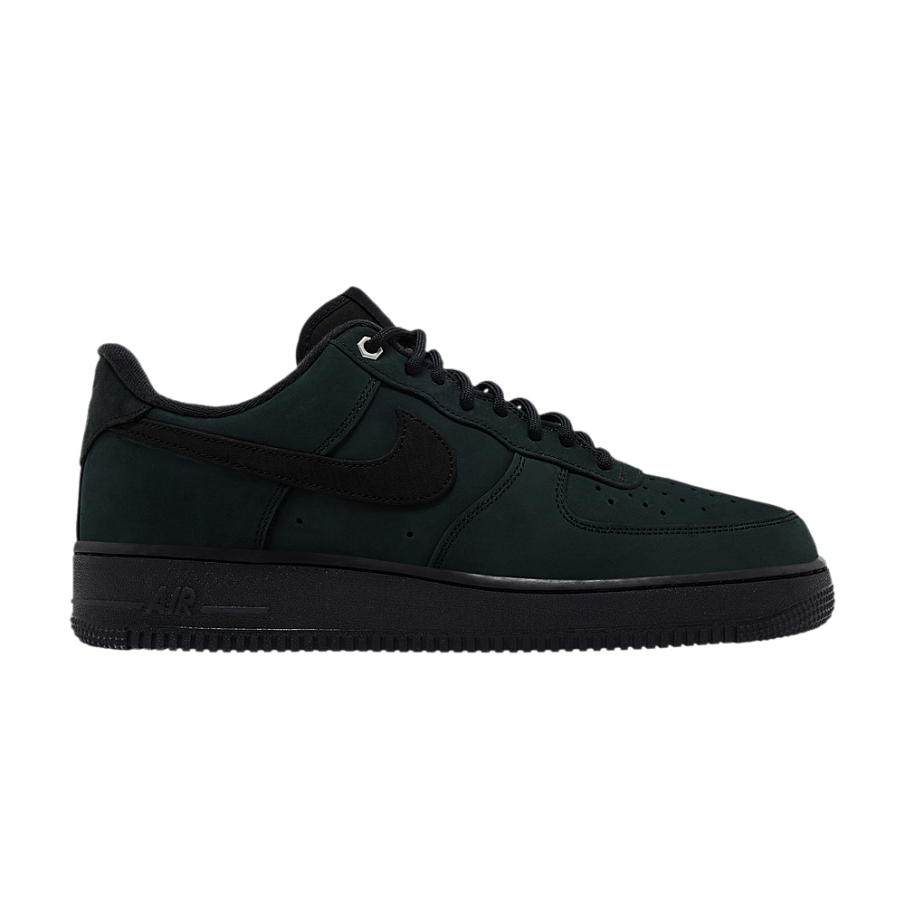 Фото № 1 с приближением к товару «‎Nike Air Force 1 Low Triple Black Nubuck»