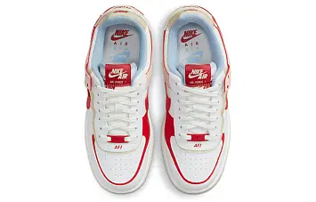 Nike Air Force 1 Low Shadow Skate shoes whiteredblue - 7