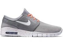 Фото № 1 с приближением к товару «‎Nike SB Stefan Janoski Max Leather Wolf Grey»