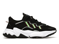 Фото № 1 с приближением к товару «‎adidas Ozweego Core Black Solar Green (Youth)»