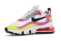 Фото № 3 с приближением к товару «‎Nike Air Max 270 React White Pink Yellow »