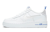 Фото № 1 с приближением к товару «‎Nike Air Force 1 '07 Lv8 (Gs) Skate Shoes WhiteBlue»
