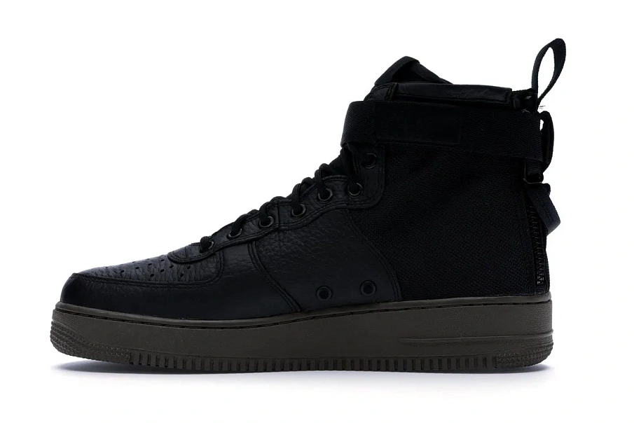 Фото № 5 с приближением к товару «‎Nike SF Air Force 1 Mid Black Dark Hazel»