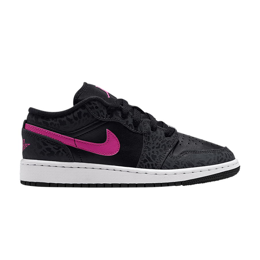 Фото № 1 с приближением к товару «‎Air Jordan 1 Low SE GS Anthracite Black White Laser Fuchsia»