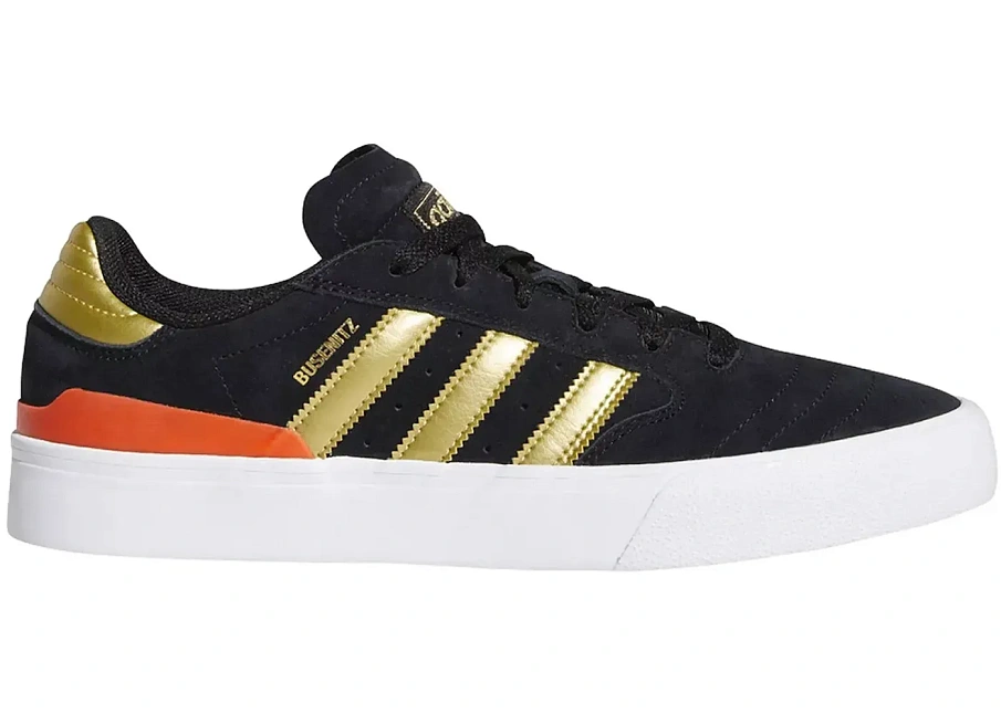 Фото № 1 с приближением к товару «‎adidas Busenitz Vulc II Core Black Gold Metallic»