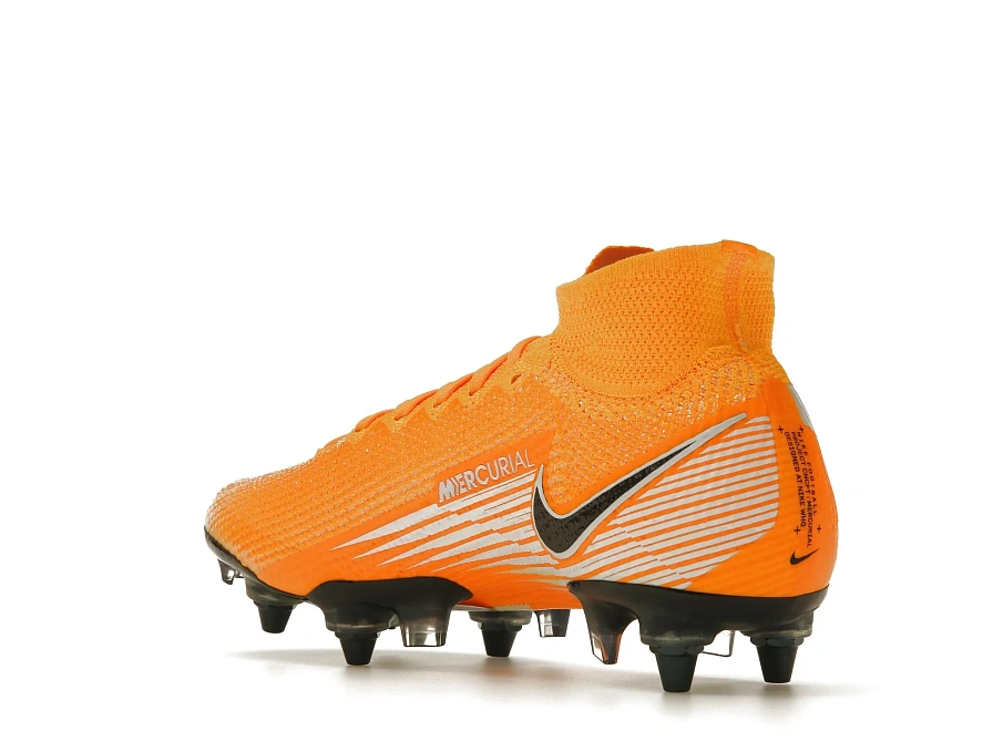 Фото № 5 с приближением к товару «‎Nike Mercurial Superfly 7 Elite SG-PRO Anti-Clog Traction Laser Orange»