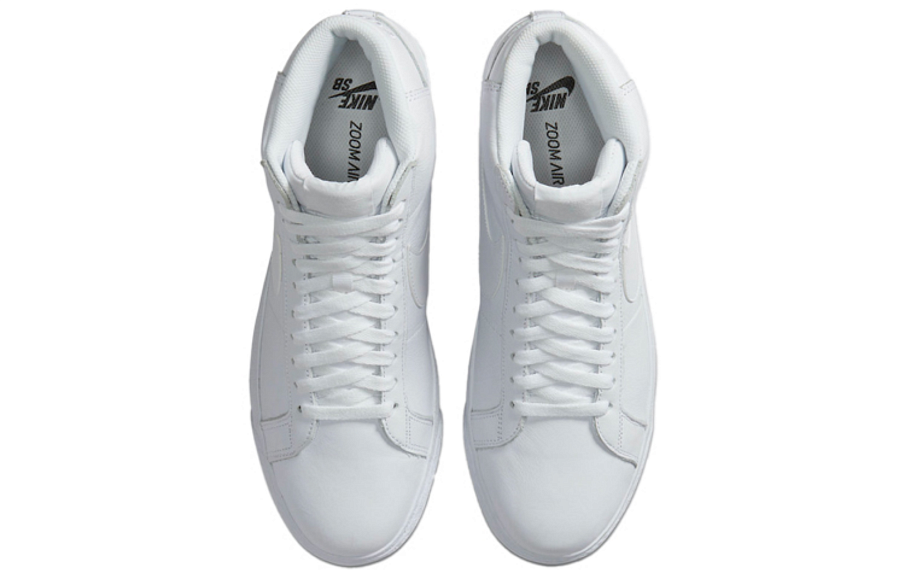 Фото № 4 с приближением к товару «‎Nike Zoom Blazer Mid SB 'Triple White'»