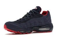 Фото № 2 с приближением к товару «‎Nike Air Max 95 Midnight Navy University Red»