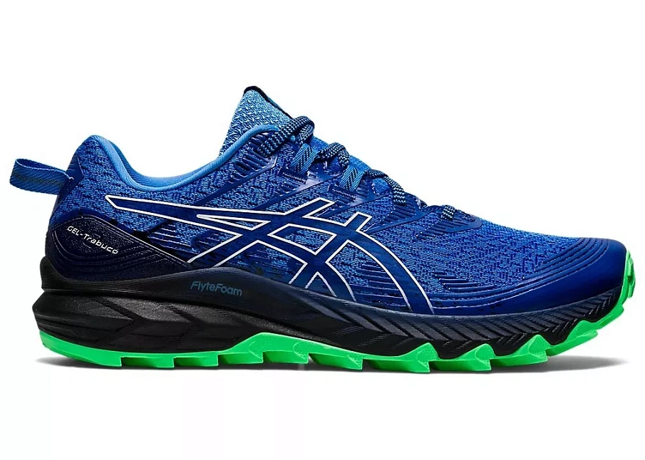Фото № 1 с приближением к товару «‎ASICS Gel-Trabuco 10 Blue Coast White Green»