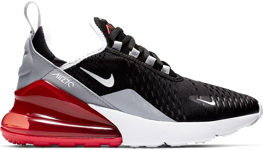 Фото № 1 с приближением к товару «‎Nike Air Max 270 Black Ember Glow Wolf Grey »