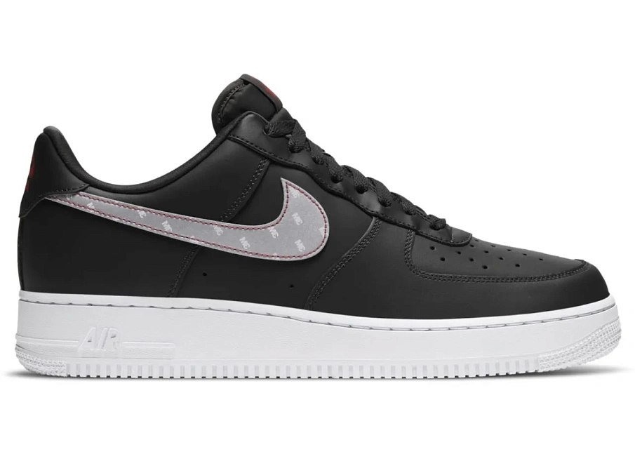 Фото № 1 с приближением к товару «‎Nike Air Force 1 Low 07 3M Anthracite Silver»