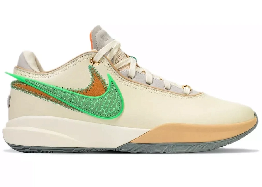 Фото № 1 с приближением к товару «‎Nike LeBron 20 FAMU Coconut Milk»