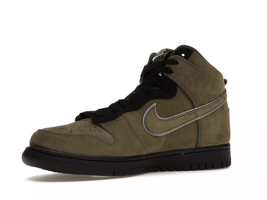 Фото № 2 с приближением к товару «‎Nike Dunk High Soulgoods Olive»