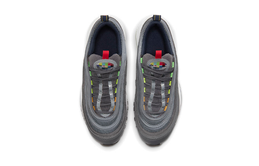 Фото № 4 с приближением к товару «‎Nike Air Max 97 EOI (GS) GreyMulticolor»