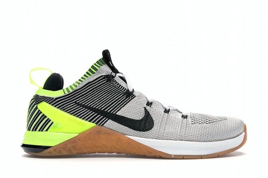 Фото № 1 с приближением к товару «‎Nike Metcon DSX Flyknit 2 White Black Volt Gum»