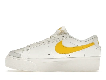 Nike Blazer Low Platform Sail Vivid Sulfur  - 3