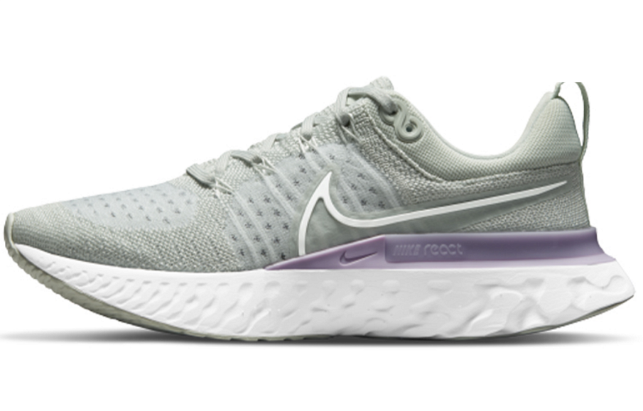 Фото № 1 с приближением к товару «‎Nike React Infinity Run FK 2 Wmns Shoes SilverPurpleGreen»