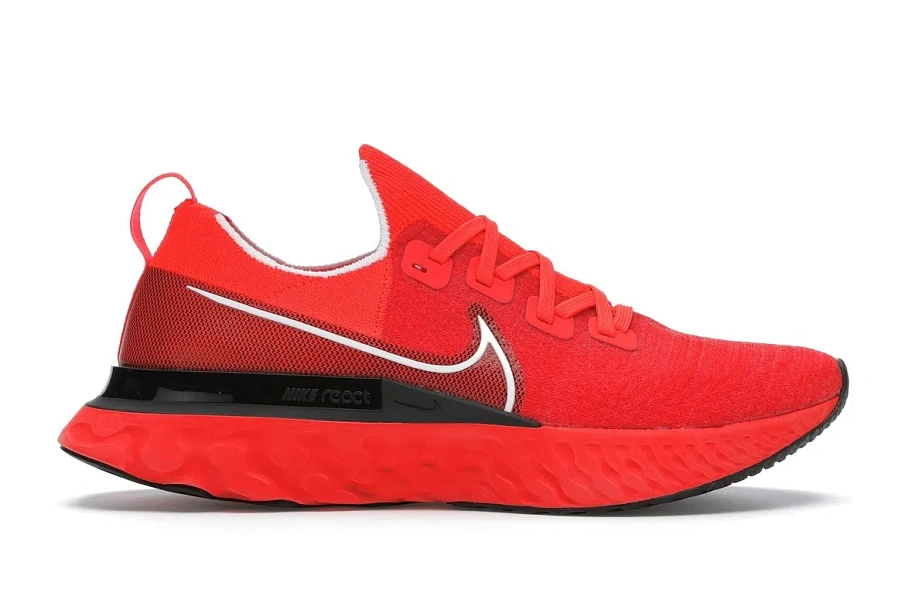 Фото № 1 с приближением к товару «‎Nike React Infinity Run Flyknit Bright Crimson Black»