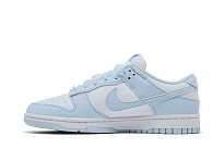 Фото № 4 с приближением к товару «‎Nike Women's Dunk Low Next Nature Sheer Lace Pack - Blue Tint»