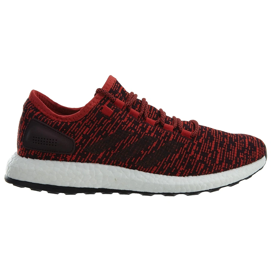 Фото № 1 с приближением к товару «‎adidas Pure Boost Tactile Red Dark Burgundy-Black»