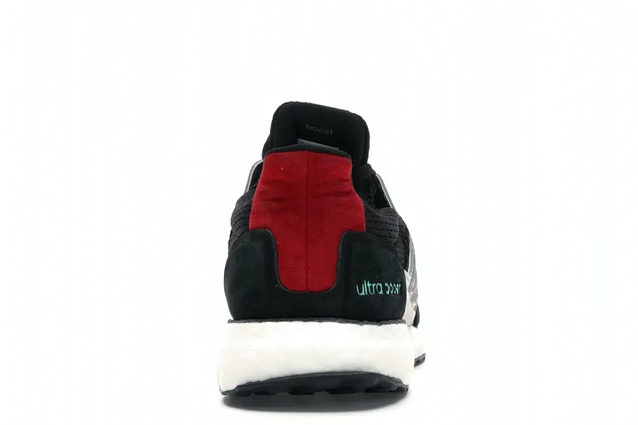 Фото № 4 с приближением к товару «‎adidas Ultra Boost S&L Black Grey Power Red»