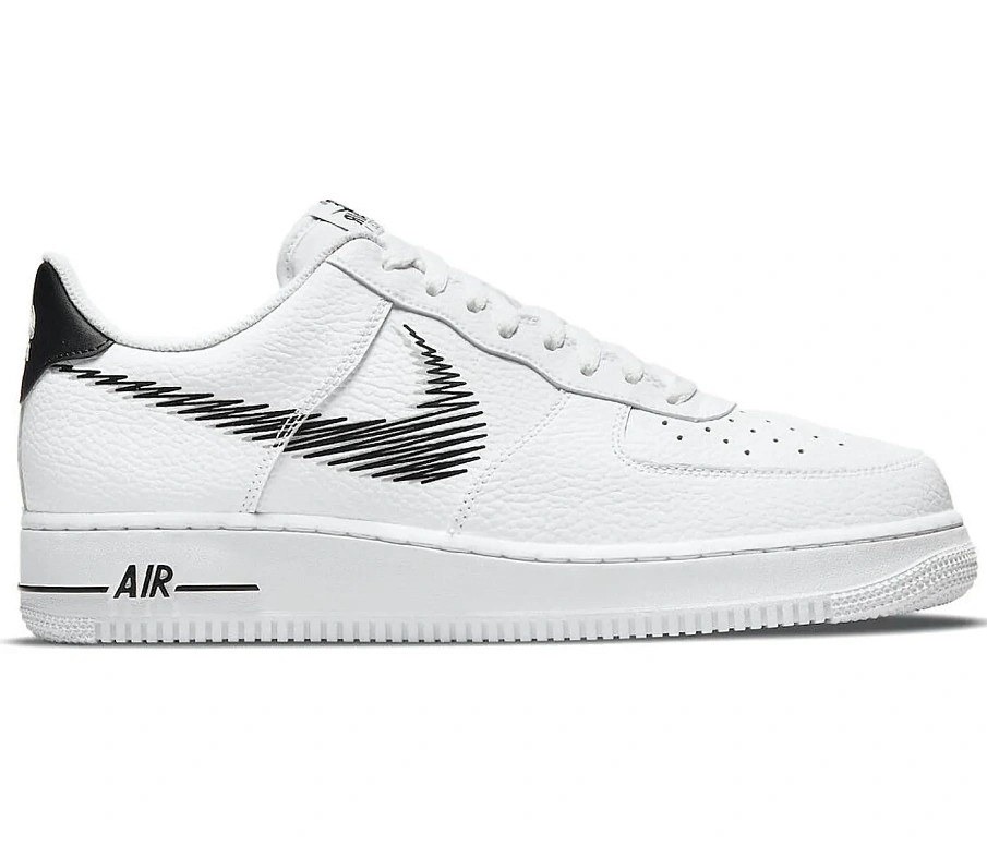 Фото № 1 с приближением к товару «‎Nike Air Force 1 Low Zig Zag Black White»