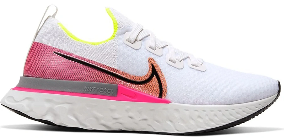 Фото № 1 с приближением к товару «‎Nike React Infinity Run Platinum Pink Orange »
